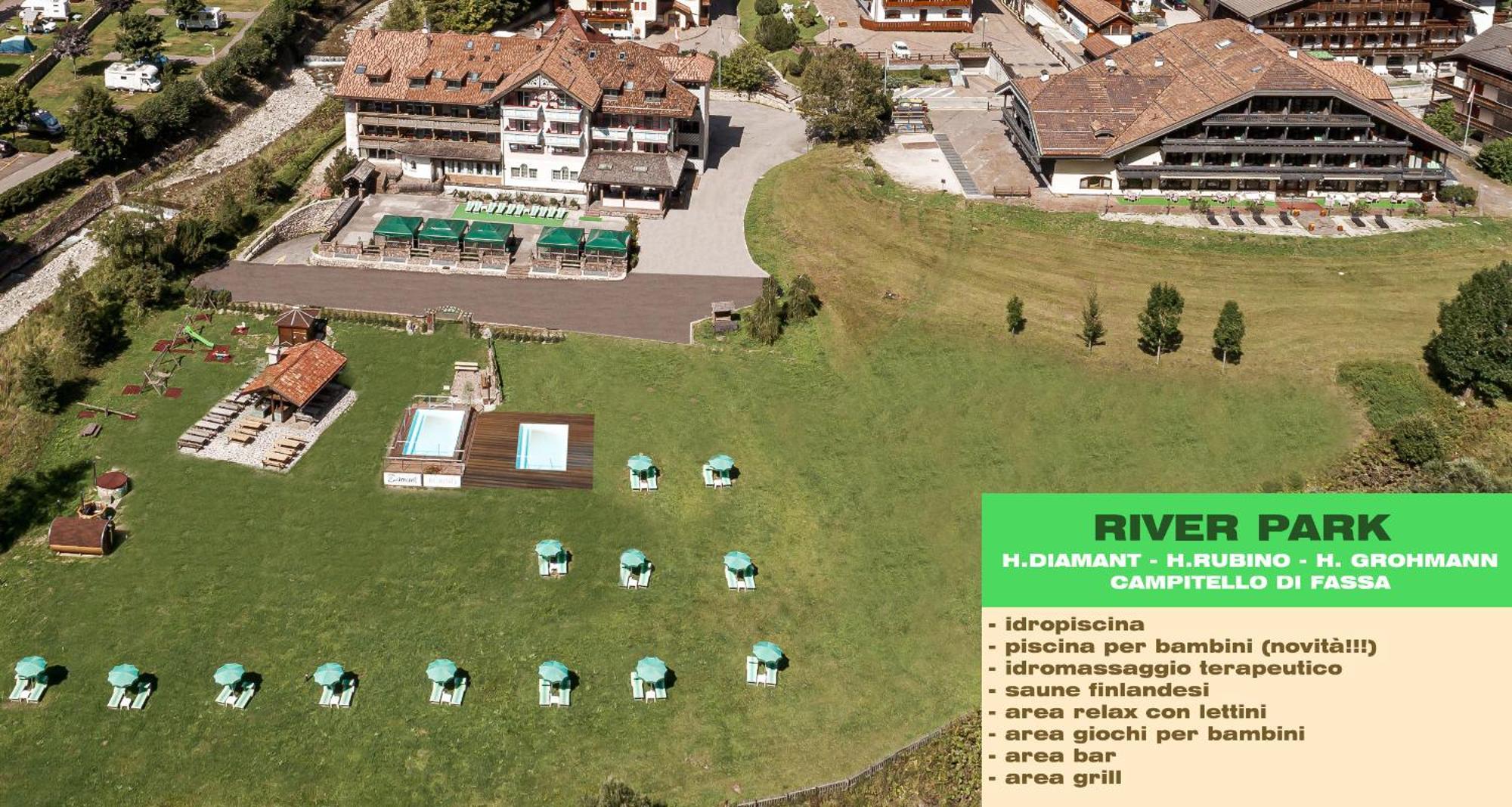 Hotel Diamant Park Campitello di Fassa Eksteriør bilde